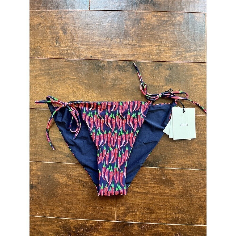 Onia NWT Kate Bottom Red Hit Chilli Peppers Womens Size XL